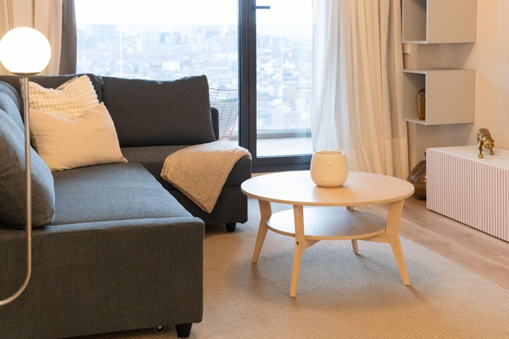 Apartamento Chic 1bd Flat Wsauna & Balcony Tetuan Madrid! Madrid