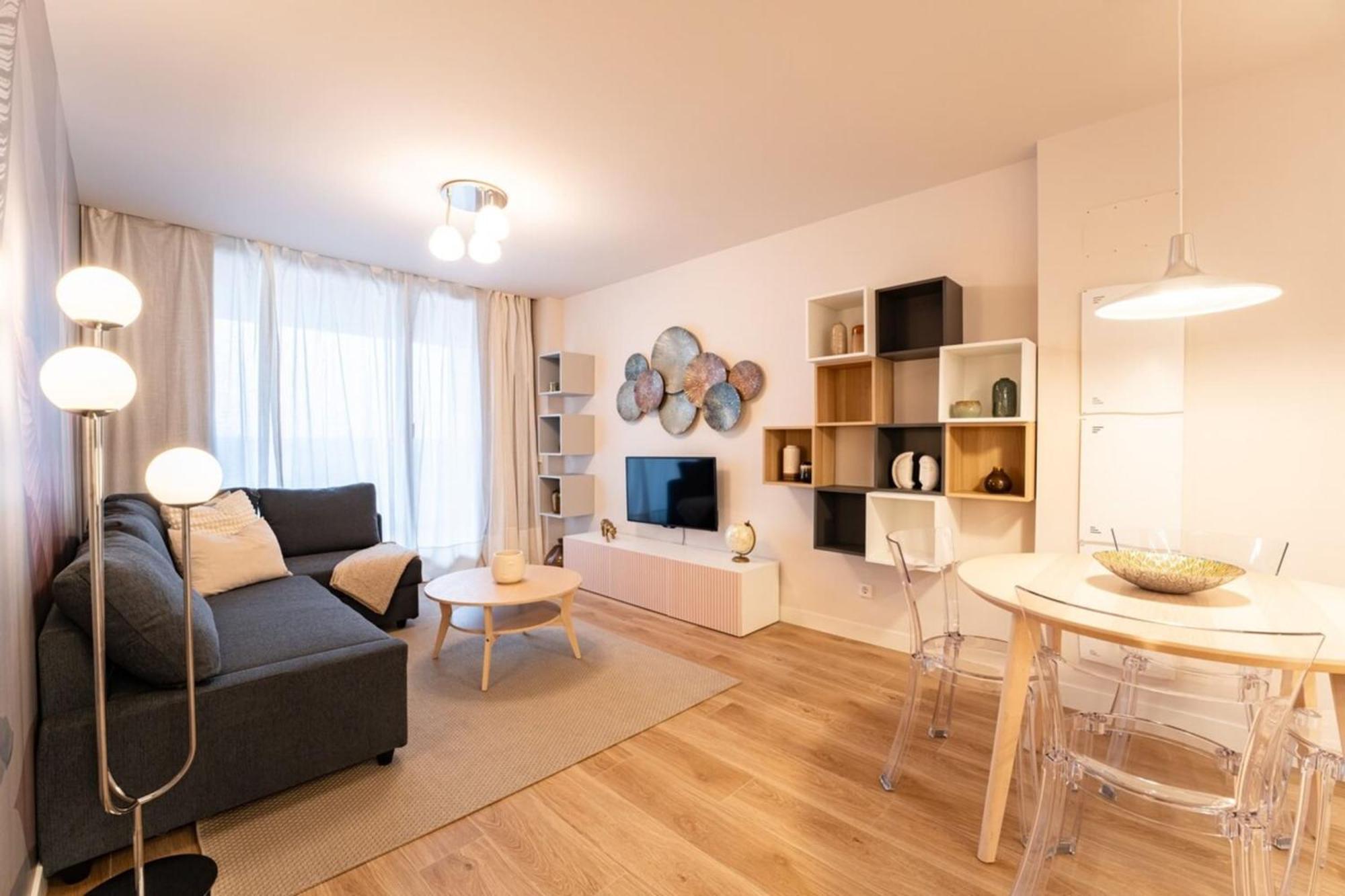 Apartamento Chic 1bd Flat Wsauna & Balcony Tetuan Madrid!
