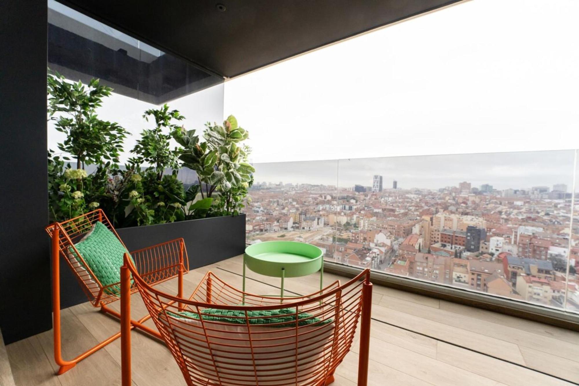 Chic 1bd Flat Wsauna & Balcony Tetuan Madrid! *